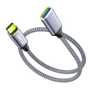 GHNTJAP USB C ϊA_v^ OTGP[u Type-C 0.5M ^CvC to USB 3.0(X) 5Gbps] MacBook Pro/Air 2022/2021 AGalaxy S22 Xperia XZ/XZ2ȂǑΉ 50CM
