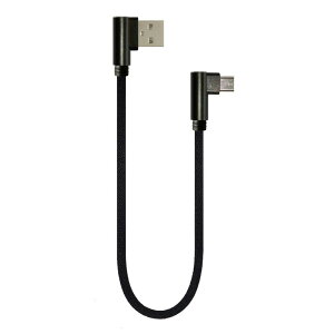 AXYO Micro USB P[u }[d L^ f[^] [dP[u 90x LRlN^[ 20cm Z }CNUSB iC҂ microUSB|[g̃X}z/^ubgɑΉ 0.2m ubN