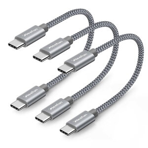 USB C �P�[�u�� �Z�� �^�C�vc �P�[�u���y0.3m 3�{�Z�b�g�zPD�Ή� 60W�}���[�d USB C to USB C 2.0 �P�[�u�� 30cm iPad mini 6 2021�AMacBook�AiPad Pro 2018�AGalaxy S23 Ultra S23 S22 S21 S20 Tab S8 S8+�APixel��USB-C�@��Ή�