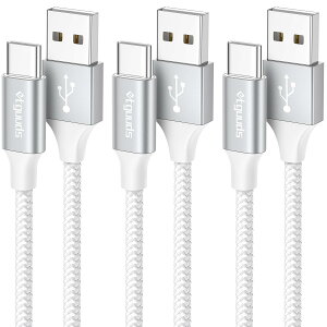 USB Type C P[uy3{Zbg 1m/1m/2mz^Cvc P[u  }[d QC3.0 USB C P[u f[^] ϋviC iPhone15V[YAFireHD 8 10 Plus FireMax11AGalaxy S10 S9 A20 A21AXperiaAXiaomiA