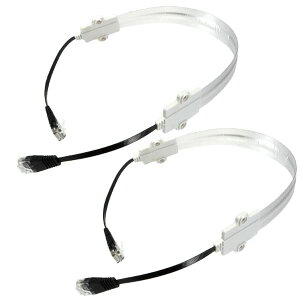 F-Factory LANP[u tbgLANP[u 50cm Cat.6 ϋv TbV̂܂𗘗p 2{Zbg FE-PLN-SKC605-2P