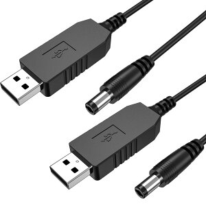 5V 12V ϊ USB DC P[u 2{ 1m 2.1mm X 5.5mm dP[u dϊ wuernine oCobe[ VK[\PbgȂǗp