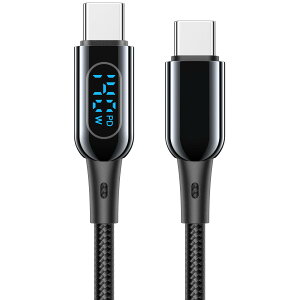 MINSLIS DC03 USB Type C P[uy140W/5AzPDΉ Type-C to Type-C }[d o̓XN[\ iC҂ ^Cvc [dP[u iPhone 16/15/15 Pro/15 Plus/15 Pro Max, MacBook Air/Pro 13'', iPad Mini 6/Pro/Air, Switch