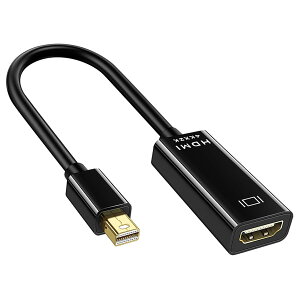 Mini DisplayPort to HDMIϊP[u 4K𑜓x P` fE̓o͂T|[g MacBook Air/Pro, iMac, Surface Pro/DockȂǂɑΉmini dp hdmiϊ P[uiubNj