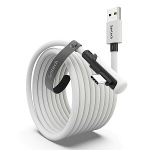 Syntech Link P[u 5M ΉOculus/Meta Quest 3S/Meta Quest 3AQuest2/Pro/Pico 4/Ultra ANZT PC/SteamVR ƌ݊A PC f[^]AVR wbhZbgp USB 3.0  USB C P[u