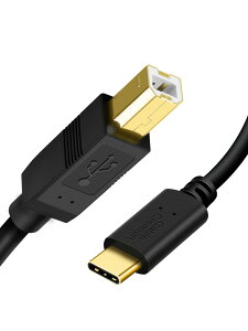 USB C プリンター ケーブル,1M CableCreation USB C にプリンター ケーブル USB C to B、スキャナー ケーブル プリンター ケーブル USB C MIDI ケーブル ヤマハ カシオ デジタル ピアノ MIDI コント ローラ