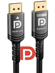 Ubluker 16k 8k DisplayPort 2.1 P[u 80Gbps 2[gAVESA F蒴rbg[g DP P[u UHBR20 HDR10+ DSC1.2a 16k 60Hz 8k 120Hz 4k 240Hz 165Hz PC TV Ryzen7900 FreeSync G-Sync