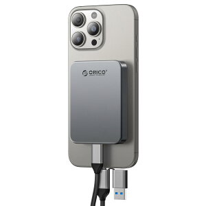 ORICO 512 GB C|[^uSSDA4K 120 fps ProRes HDRL^EۑAUSB3.2 Gen1 ő460MB/sAUSB C&A 2 in 1P[uAiPhone 16 Pro MaxA^ubgARs[^ɑΉOtSSD - K5PLUS