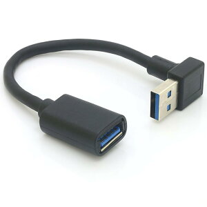 JXin 15cm usb P[u l^ 90°ϊP[u USB 3.0 ^CvAIX- ^CvAX  5Gbps̃f[^][h