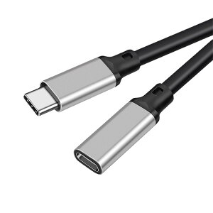 USB type C �����P�[�u�� 5m LpoieJun 10Gbps �����f�[�^�ʐM/ 4K@60Hz�f���o��/90W PD�}���[�d PVC�f�� USB C �^�C�vc �����R�[�h �X�}�[�g�t�H��/�^�u���b�g/�Q�[���@/�m�[�g�p�\�R���̃^�C�vc�@��ɑ�