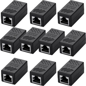 SIENOC RJ45 LANP[uppRlN^ RpNg MKrbg RJ45  RlN^ vO CAT5/CAT6 X-X 5 ubN (10)