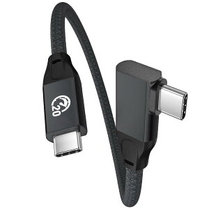 UseBean USB Type C P[u L^ 0.2M, 4K/60Hz fo USB 3.2 Gen 2X2 20Gbpsf[^] PDΉ100W}[d ^Cvc[dP[u iPhone 15, MacBook, iPad mini/Pro, Matebook, Xperia, Galaxy S24/S23/S22, SonyType-c@