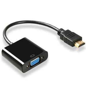 HDMIVGA ϊP[u HDMI to VGA HDMI VGAo HDMIIX VGAX 1080P Ή ϊA_v^[ (HD-VGA)