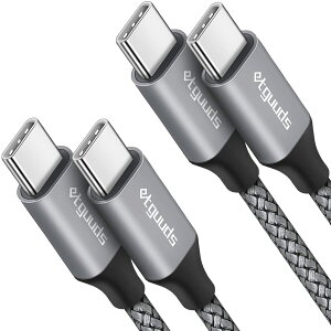 etguuds USB C to C P[uy3m 2{zPDΉ ^Cvc P[u 60W/}[d Type C to Type C P[u  ϋviC MacBookAiPad Pro/AirAGalaxy S23 S23+ S23 Ultra S22 S21 S21+ S20 S10 S9 A53 M23 5G NoteAPixel