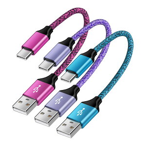 USB Type C P[u y0.5m 3{z }[d QC3.0 ^Cvc P[u f[^] c^Cv Z ϋviC SwitchAXperia XZ3 XZ2 XZAGalaxy S20 S10 S9 A20 A21 Note 10 9 8AFireHD8 10 Plus FireMax11AXiaomi, 