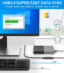 USB P[u, 2M USB 3.0 P[u 5Gbpsf[^] AviBrex usb  USB3.0Ki ^CvAIX - ^CvAX USB R[h iC҂ USBP[u AIX-A R[h usbt ()