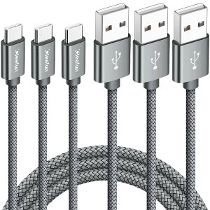 USB Type C P[uy1m 3{zCLEEFUN USB-A to USB-C [dP[u 3A}[d QC3.0Ή ϋv iC҂ ^CvcP[u Switch, Xperia 10II XZ3 XZ2 XZ1, Galaxy S10 S10E S10+ S9 S8 A20 A21 A30 A50 Note 20 10 9 8 S20,