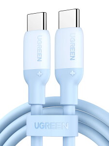 UGREEN USB CP[u 60W }[d PDΉ VRfލ̗p _ usbc P[u iPhone 15 AMacBook ProAiPad AGalaxy S22ASwitchAXperia^CvCfoCXΉ 1Mu[