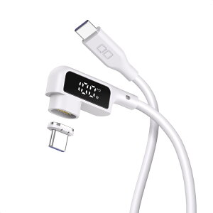 CIO L _炩}OlbgVRP[u tfBXvC USB type-C }Olbg [dP[u 100WΉ iphone15 ^CvC (L,zCg, 2m)