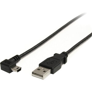 StarTech.com 1.8m �~�jUSB�ϊ��P�[�u�� miniUSB�E����L�^�P�[�u�� USB A�[�q �I�X - USB mini-B�[�q �I�X USB2HABM6RA