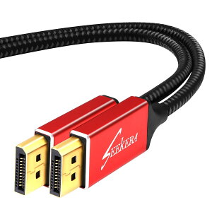 SeekEra fBXvC|[g P[u DisplayPort DP1.4 DPP[u tHD/240Hz 4K/144Hz 8K/60Hz 1.8m