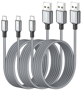 SUNGUY Micro USBP[u 2M y3{gz }CNusbP[u AhCh Micro-B QC3.0/2.0 2.4A}[d USB2.0f[^] ϋviC Galaxy S7/S6/S4AMotorola Moto G4/G5S/E4ALG V10/G4/Stylo 3 PlusȂǃ}CN