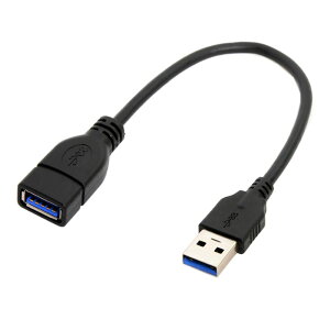 NFHK Chenyang CY USB 3.0 Type-A 延長ケーブル USB 3.0 Type-A オス-メス 20cm 5Gbps データ転送