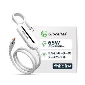 GlocalMe USBP[u [dP[u 4G WiFi oCzbgX|bg8GBf[^A3.2tB[g USB C  USB C P[uA65W}[d
