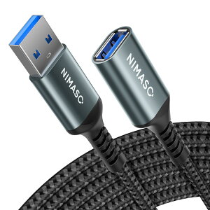 NIMASO USB P[u USB3.0Ki 3.0m ^CvAIX - ^CvAX USB  R[h O[ NCA21L421