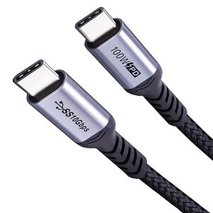 2 m USB C����USB C�P�[�u��100 W�ASUMPK Type C 3.1 Gen 2�P�[�u���A10 Gbps�����f�[�^�]��20 V 5 A�}���[�d�d�q�^�O�`�b�v���A4K@60Hz�T���X��Galaxy T 5�r�f�I�o��