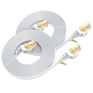 BUSOHE Cat8 LANP[u 3-meters 2{Zbg tbgP[u 40Gbps 2000MHz RJ45 RlN^t MKrbg  C[TlbgP[u bL ܐ܂h~ JeS[8 ƒp Ɩp ANZX|C