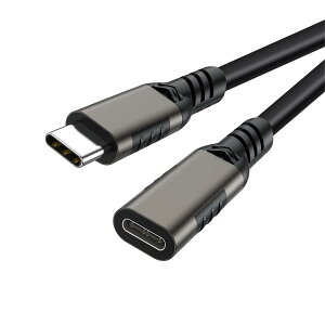 USB type C P[u 1.5m LpoieJun USB 3.2 Gen2(20Gbps) f[^ʐM/ 4K@60Hzfo/240W PD}[d PVCf USB C ^Cvc R[h X}[gtH/^ubg/Q[@/m[gp\R̃^Cv