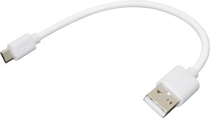 I[fBIt@ USBP[u micro^CvB USB-micro-B [d f[^ʐM USB2.0 480Mbps Z 20cm zCg
