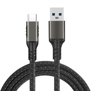 USB C to USBP[u (2m/KF/10Gbpsf[^]) USB-C & USB-A 3.2(Gen2) P[u 60W 20V/3A USB A to USB CP[u X}[gtH/bvgbv/^ubgȂǗlXUSB CfoCXɑΉ