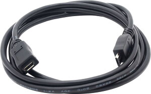 I[fBIt@ microUSBP[u USB }CN^CvB  USBP[u X-IX 1.5m ([q܂) ubN