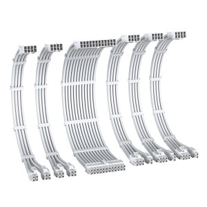 EZDIY-FAB PCdX[uP[u 16AWG dP[u PSU P[u 6{ & 30CM 3{8sGPUP[u 2{8sCPUP[u 1{24sATXdX[uP[u P[u