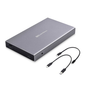 Cable Matters USB3.1 Gen2 2.5C` HDD P[X SSD P[X A~ ő9.5mm USB C SATA 3.0 n[hfBXN P[X 6Gbps UASPΉ Windows Mac M USB C CP[uUSB C AP[ut Thunderbolt 4/USB4/Thun