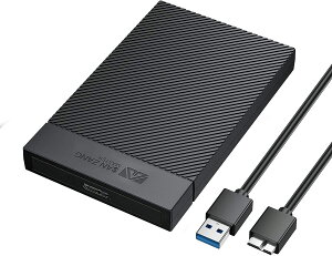 SAN ZANG MASTER 2.5C` HDD P[X USB 3.0 SATA UASPΉ 5Gbps] HDDOtP[X 2.5C` SSDP[X 4TBeʑΉ n[hfBXNP[X Hsv obNAbv 9.5mm/7mm SATA HDD SSD ΉWindows Mac OS Linux