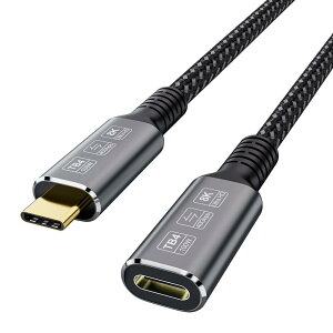 ConnBull USB4 Ή Thunderbolt 4 P[u IX-X USB-C 8K@60Hz 5K / 4K60HzrfI40Gbpsf[^]x20V5A100Wd͋ Thunderbolt 3Ɖʌ݊-0.8m