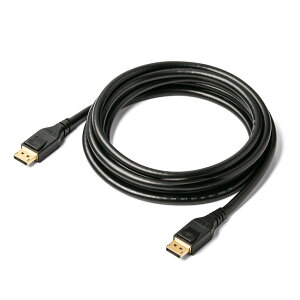 �T�����_�C���N�g DisplayPort �P�[�u�� 8K / 60Hz�E4K / 120Hz HDR10�Ή� 3m �o�[�W����1.4�F�ؕi �u���b�N 500-KC025-30