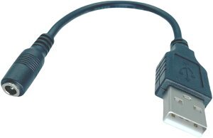 CNCTWO(RlNgc[) USBdP[u DC(Oa3.8/a1.4mm)(X)-USB A(IX) 5V 2A 15cm oCobe[[dł t@tƕ 38142A015
