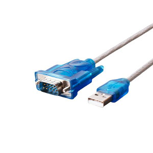 USB to RS232 A_v^, CH340`bv USB - RS-232 IX DB9s VAϊP[u Windows/Vista/Mac OS Ή 80cm