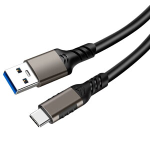 USB-C & USB-A 3.1(Gen2) P[u (1.5m, KF) Popoliery10Gbpsf[^]/3A 60W[dzUSB3.1 Gen2 P[u USB-A to USB-C P[u ϋvPVCf X}[gtHA^ubgAm[gp\R̃^C
