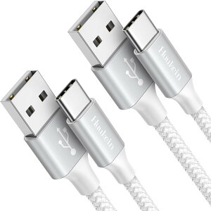 Huukein USB Type C P[u y1m/2{Zbgz^CvC P[u }[d ϋv USB-A & USB-C P[u Phone15 [dP[u Phone 15 Pro /15 Plus/Xperia/Galaxy/Xiaomi/^ubg̑ Android  USB-C@