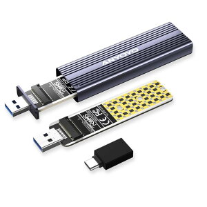 M.2 NVME SATA SSD P[XCAnyoyo USB 3.2 Gen 2 10 Gbps]C M-Key/M+B Key SSD OtP[XC 2242/2260/2280 M.2 NVME/SATA ΉP[X x 8TBe yUSB A-CUSB C-C 2{P[utz