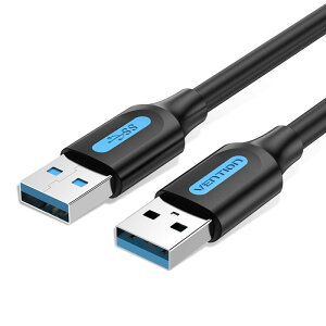 VENTION USB3.0 IX-IX P[u PVC  5Gbps f[^] ϋv m[g p\RAfXN gbvAԍ ȂǗlXȃfoCXɑΉ USB Type a P[u (2m / CONBH)