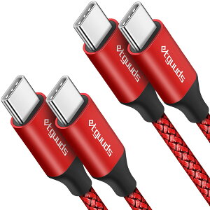 etguuds USB C to C P[uy1.8m 2{zPDΉ ^Cvc P[u 60W/}[d USB2.0 Type C to Type C P[u ϋviCf iPad Pro/AirAGalaxy S23 S23 Ultra S23+ S22 S21 S20 S10 S9 A53 M23 5G NoteAMacBookAPix