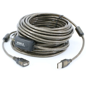 Pasow USB2.0P[u 15M s[^[P[u USB2.0 AIX-AX 480Mbps] ANeBus[^ gqP[u bLRlN^ 񂵗ǂ 15M
