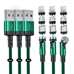 }Olbg [dP[u SUNTAIHO 3-in-1 USBP[u y3{Zbgi1M+1M+2Mjz360x+180x]  C ho E Cg }CNUSB Type-C RlN^ ^Cvc Micro USB Cable - DZCX - O[