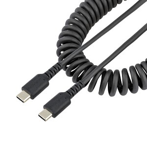 X^[ebN(StarTech.com) ϋvUSB-C P[u 50cm RC(Lk)^/vȃA~h@ە⋭/IX-IX/USB 2.0 Type-C P[u/^CvC [d J[R[h R2CCC-50C-USB-CABLE ubN
